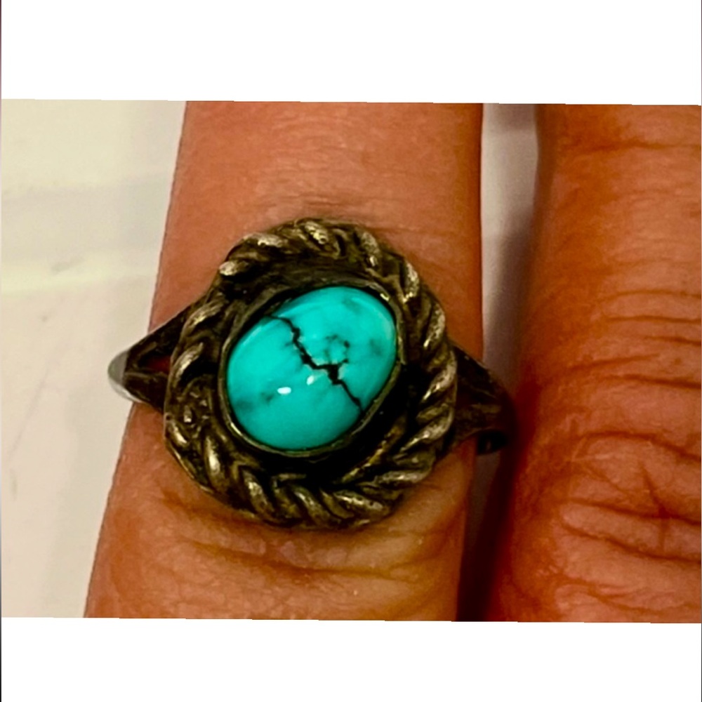 Genuine Turquoise Ring 6